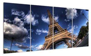 Eiffelova věž - obraz (160x80cm)