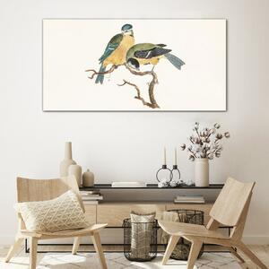 Obraz na skle Obraz na skle Kreslení zvířat ptáků