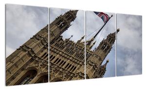 Vlajka Velké Británie - obraz (160x80cm)