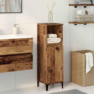 Koupelnová skříňka old wood 30 x 30 x 100 cm kompozitní dřevo