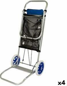 Víceúčelový vozík Aktive, Modrý 47 x 100 x 52 cm (4 kusů)