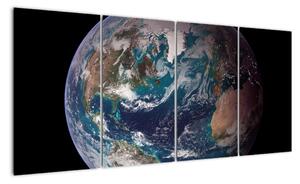 Zeměkoule - obraz (160x80cm)
