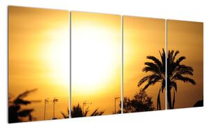 Západ slunce - obraz (160x80cm)
