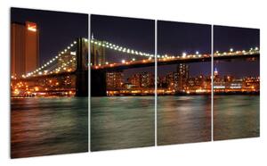 Světelný most - obraz (160x80cm)