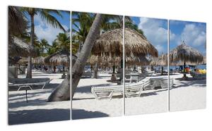 Plážový resort - obrazy (160x80cm)