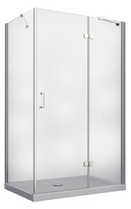 Obdélníkový sprchový kout VIVA R 10080195 R T (100x80x195 cm | Transparent) - Besco VPP-100-195C