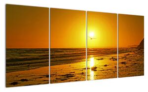 Západ slunce - obraz do bytu (160x80cm)