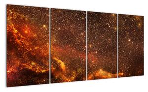 Vesmírné nebe - obraz (160x80cm)