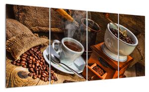 Mlýnek na kávu - obraz (160x80cm)