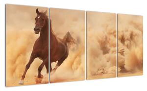 Cválající kůň - obraz (160x80cm)