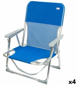 Polstrovaná Skládací židle Aktive Gomera 44 x 72 x 35 cm (4 kusů)
