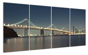 Fotka mostu - obraz (160x80cm)