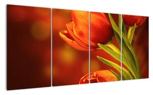 Obraz tulipánů (160x80cm)