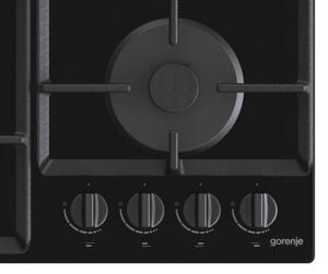 Gorenje GTW641EB varná deska Černá Vestavěné 60 cm Plynový 4 zóna/zón