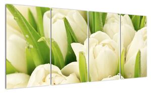 Detail tulipánů - obraz (160x80cm)