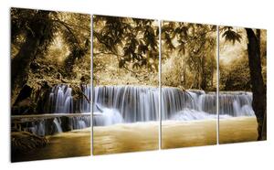 Vodopády - obraz (160x80cm)