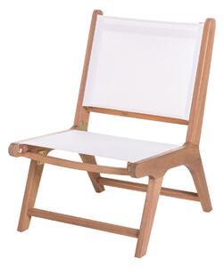 Zahradní židle Nina 50 x 64 x 75 cm Bílá, Akátové dřevo