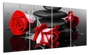Obraz růží (160x80cm)