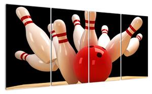 Bowling - obraz (160x80cm)