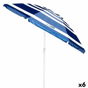 Slunečník Aktive UV50, modrý 220 x 214,5 x 220 cm (6 kusů)