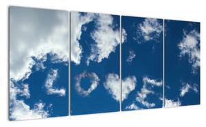 Obraz nebe (160x80cm)