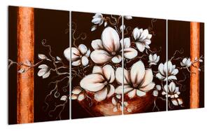 Obraz květin (160x80cm)
