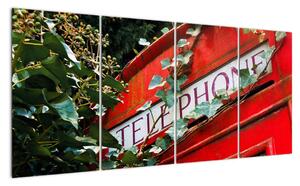 Telefonní budka - obraz (160x80cm)
