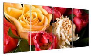 Obraz - kytice květin (160x80cm)