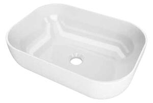 BPS-koupelny Deskové keramické umyvadlo CSO 45-32 (45,5x32,5x13,5 cm)