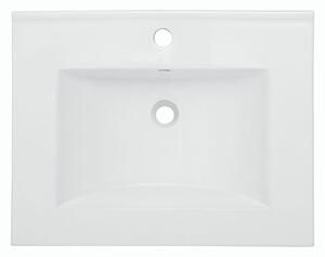 Koupelnová skříňka s keramickým umyvadlem Kubus OC 60