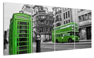 Abstraktní obraz - Londýn (160x80cm)