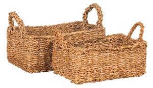 Košíky z mořské trávy v sadě 2 ks 32x23x13 cm Morella – House Nordic