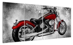 Obraz motorky (160x80cm)