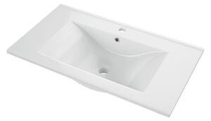 Koupelnová skříňka s keramickým umyvadlem Brunette 100 - A-Interiéry