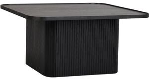 Černý dubový konferenční stolek ROWICO SULLIVAN 80 x 80 cm