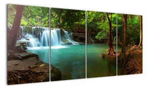 Obraz - panoram vodopádů (160x80cm)