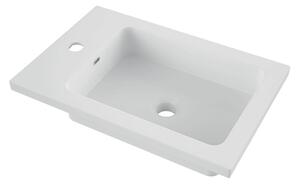 BPS-koupelny Nábytkové umyvadlo z litého mramoru Leon 50-33 (50x33x13 cm)