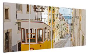 Historická tramvaj, obrazy (160x80cm)