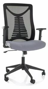 QUADRO 330 kancelářská židle, černá/šedá