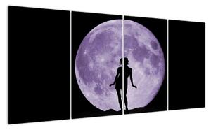 Silueta ženy, obrazy (160x80cm)
