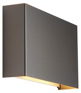 Moderní nástěnné svítidlo Gunmetal 2-Lights - Otan