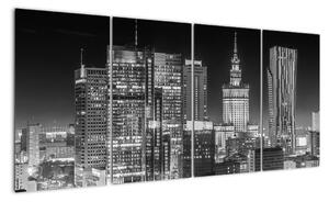 Noční New York, obrazy (160x80cm)