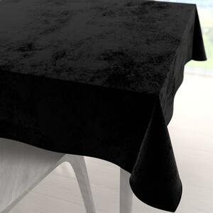 Biante Sametový čtvercový ubrus Velvet Premium SVP-041 Černý 40x40 cm