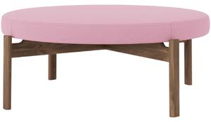 Audo CPH Růžový čalouněný taburet AUDO PASSAGE 98,5 cm