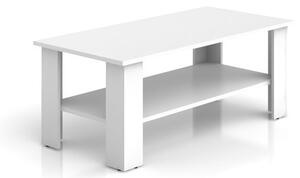 MARIONET konferenční stolek, bílá, 5 let záruka