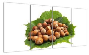 Lískové ořechy, obraz (160x80cm)