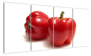 Paprika červená, obraz (160x80cm)