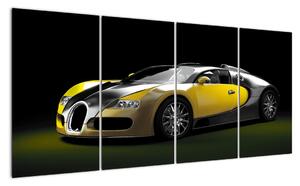 Sportovní auto, obraz na zeď (160x80cm)