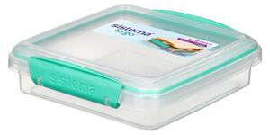 Sistema Svačinový box na toast To Go Sandwich 450 ml, zelená