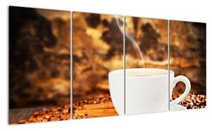 Šálek kávy, obrazy (160x80cm)